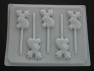 607 Deer Chocolate or Hard Candy Lollipop Mold